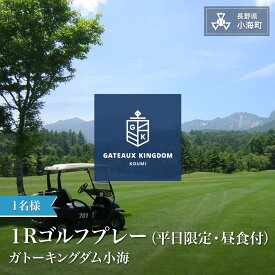 【ふるさと納税】ガトーキングダム小海1Rゴルフプレー（昼食付）平日限定| ガトーキングダム 小海 ゴルフ 昼食付