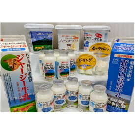 【ふるさと納税】【ヤツレン】信州から牛乳を使った製品セット(牛乳、ヨーグルトなど)【配送不可地域：離島】【1079780】