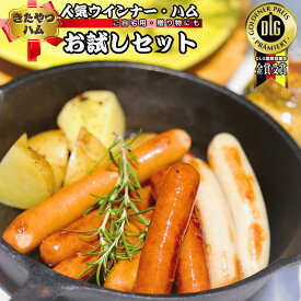【ふるさと納税】人気商品6種類が楽しめる　信州　きたやつハムセット　お試しセット（ロースハム（スライス） + ベーコン（スライス） + ウインナー4種）[KH-107]