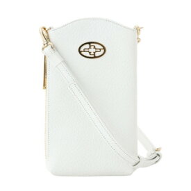 【ふるさと納税】【濱野皮革工藝】 フィオーレ スマホポシェット(ホワイト)【1539793】