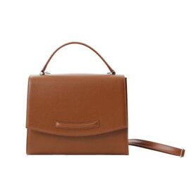 【ふるさと納税】【濱野皮革工藝 HAMANO バッグ】グレース 2WAYショルダーハンドバッグ(ブラウン)【1640058】