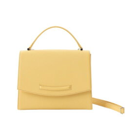 【ふるさと納税】【濱野皮革工藝 HAMANO バッグ】グレース 2WAYショルダーハンドバッグ(イエロー)【1640127】