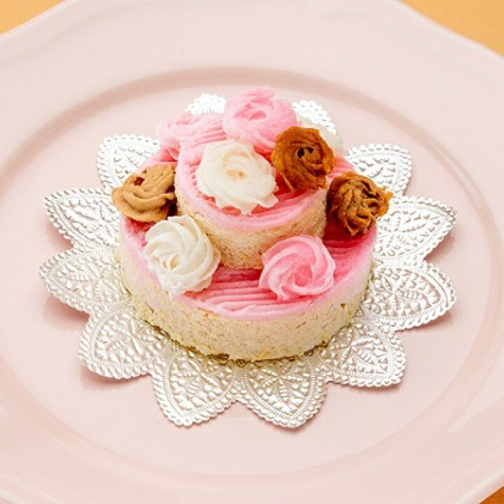 楽天市場 ふるさと納税 カラフルローズミートケーキ 犬用 加工品 惣菜 冷凍 長野県原村