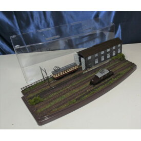 【ふるさと納税】Nゲージ鉄道模型用展示台ケース付きA1【1396562】