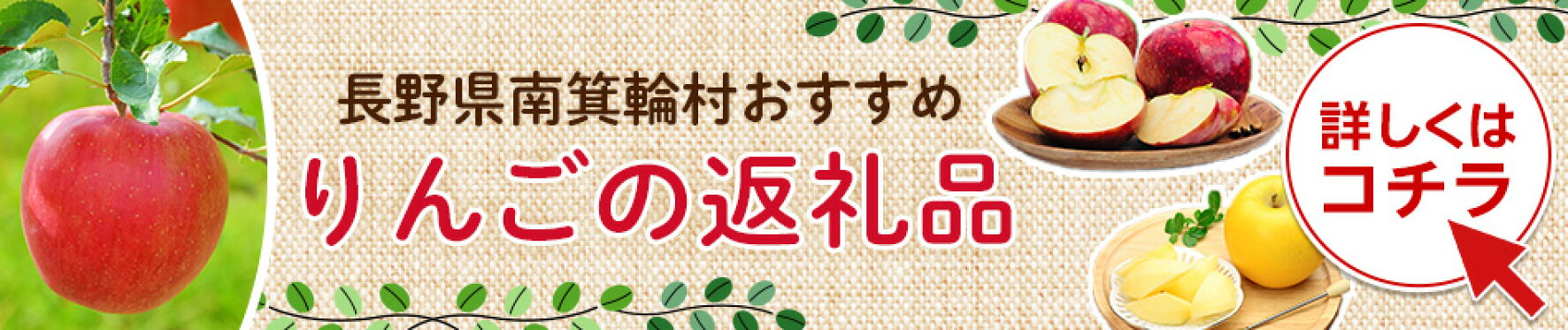 ふるさと納税 りんご 長野