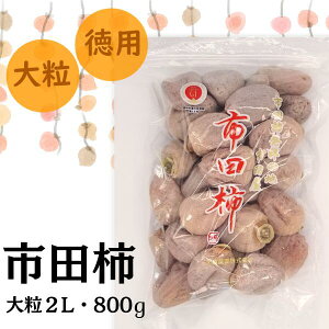 【ふるさと納税】市田柿 2Lサイズ 800g(ご家庭用大袋)//長野県 南信州 干し柿 市田柿 高糖度 ドライフルーツ 家庭用 自宅用 大袋 大粒 2Lサイズ TS02