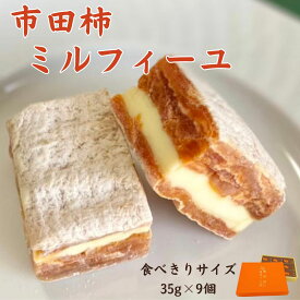 【ふるさと納税】市田柿ミルフィーユ 化粧箱入 食べきりサイズ個包装 長野県 信州 南信州 高森町 柿 干し柿 かき ドライフルーツ お茶請け 高級 スイーツ デザート おやつ ワイン ギフト 贈答 おもてなし プレゼント 株式会社 ヴェルデ【配送不可地域：離島】