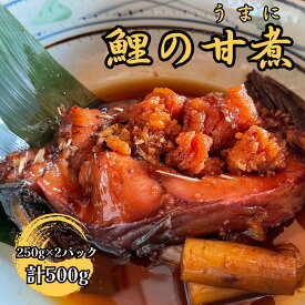 【ふるさと納税】【南信州郷土料理】鯉の甘煮 250g×2パック【配送不可地域：離島】