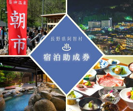 【ふるさと納税】阿智村温泉施設等 宿泊助成券 (3,000円～300,000円分） ｜ 信州 長野 昼神温泉 旅館 宿 宿泊 泊り お泊り 国内旅行 トラベル 観光 星空 スタービレッジ 花桃 温泉