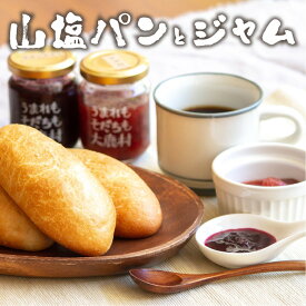 【ふるさと納税】山塩ぱんとジャムセット◇