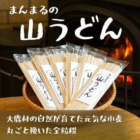 【ふるさと納税】全粒粉100％！山うどん
