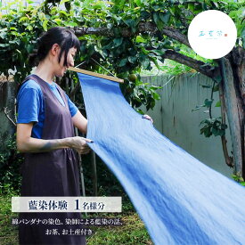 【ふるさと納税】藍染体験1名様分　お届け：寄附入金確認後、順次発送