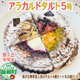 【ふるさと納税】 アラカルトタルト(5号サイズ) 泉が丘喫茶室 〔 お菓子 ケーキ スイーツ タルト バナナ ブルーベリー オレンジ チョコ 林檎 信州 12000円 〕 クール便 ( 冷凍 ) 沖縄県への配送不可 長野県 飯綱町