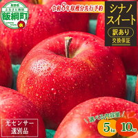 りんご 果物 訳あり 10kg 5kg シナノスイート 品質保証 リンゴの...