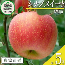 【ふるさと納税】 りんご シナノスイート 家庭用 5kg マルハ農園 沖縄県への配送不可 令和6年度収穫分 エコファーマー認定 長野県 飯綱町 〔 信州 果物 フルーツ リンゴ 林檎 長野 13000円 予約 農家直送 〕発送時期：2024年10月上旬～2024年11月上旬