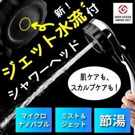 【ふるさと納税】ナノバブル シャワーヘッド バブリーミスティ3.0 クロム SH24M/水生活製作所