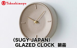 yӂ邳Ɣ[ŁzyR{zqSUGY JAPANrGLAZED CLOCK 