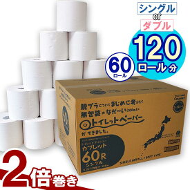 【ふるさと納税】トイレットペーパー オススメ 再生紙 SDGs 防災 備蓄 消耗品 生活雑貨 生活用品 新生活 国産 送料無料 カプレット無地ロール