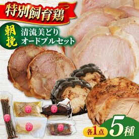 【ふるさと納税】朝挽き 清流美どり オードブルセット 5種 5点 鶏肉 若鶏 お取り寄せ 岐阜市/若鶏の春近[ANDL001]