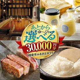 【ふるさと納税】【あとから選べる】 ギフト岐阜市ふるさとギフト 寄附金額3万円分 飛騨牛 トイレットペーパー 日本酒 スイーツ コーヒー カタログギフト 食品 肉 酒 チケット あとから 後から選べる 宿泊 旅行 体験 雑貨 日用品 人気 岐阜市 / 岐阜市ふるさと納税[ANFT013]