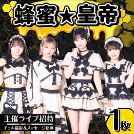 【ふるさと納税】【蜂蜜★皇帝】 主催ライブ招待＆チェキ撮影＆メッセージ動画チケット アイドル はちペラ チケット 岐阜市 / ハニカムプロモーション[ANKD001]