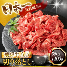 【ふるさと納税】最高ランク A5 飛騨牛 切り落とし ≪選べる≫ 350g 700g 1050g 1400g A5等級 定期便 3回 6回 12回 訳あり 不揃い 小間切れ A5等級 A5ランク 牛肉 黒毛和牛 和牛 国産 中部ミート 岐阜県 大垣市
