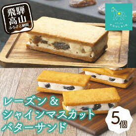 【ふるさと納税】【数量限定】 レーズンバターサンド 2個 シャインマスカット レーズンバターサンド 3個 詰め合わせ 洋菓子 お菓子 詰合せ 内祝い 贈答 熨斗 のし対応可 本郷 KB004