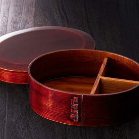 【ふるさと納税】【高島屋選定品】飛騨春慶塗 （手塗漆） 曲げ小判弁当 小判型 お弁当箱 700ml 春慶 工芸品 うるし 漆器 漆塗 和食器 運動会 遠足 ピクニック 天然木 (株)高島屋 AT020