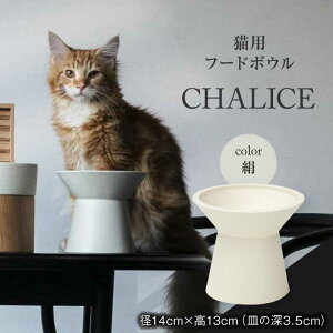 yӂ邳Ɣ[ŁzyZāz lRp t[h{E CHALICE / food bowl ikinuj / & CAT t[h{E ybgp ybgpi s/AybNXn[g [TAB009]