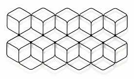 【ふるさと納税】杉山製作所 Fe Wall Deco 2×5 (Fe-14101) ブラック 日本製 国産 鉄 アイアン ウォールデコ 壁掛け 壁 インテリア 壁飾りウォールアート アートボード 雑貨 おしゃれ シンプル オブジェ 玄関 北欧 リビング 置物 D103-01