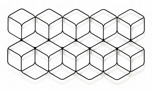 yӂ邳Ɣ[ŁzR쏊 Fe Wall Deco 2×5 (Fe-14101) ubN { Y S ACA EH[fR Ǌ|  CeA ǏEH[A[g A[g{[h G  Vv Iu