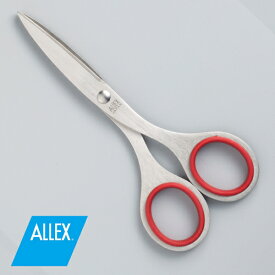 【ふるさと納税】 ALLEX 事務用はさみ（小）【レッド】（ S-135 11101R）H7-161