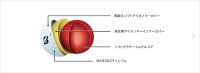 SUPERSTRAIGHTゴルフボールホワイト3ダースT30-01