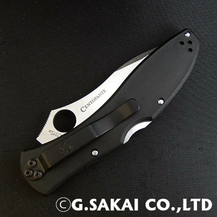 楽天市場】【ふるさと納税】Spyderco スパイダルコ セントファンテ3 