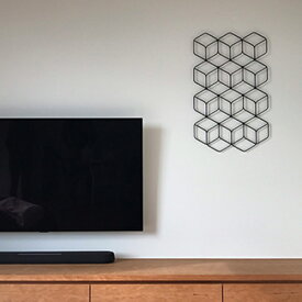 【ふるさと納税】杉山製作所 Fe Wall Deco S (Fe-12101) ブラック 日本製 国産 鉄 アイアン ウォールデコ 壁掛け 壁 インテリア 壁飾りウォールアート アートボード 雑貨 おしゃれ シンプル オブジェ 玄関 北欧 リビング 置物 D125-01