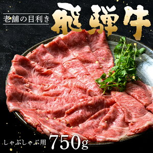 【ふるさと納税】牛肉 飛騨牛 ロース肉 しゃぶしゃぶ用 750g 牛 肉 ロース しゃぶしゃぶ 赤身 飛騨【上見屋】牛肉 和牛 国産 薄切り肉 誕生日 記念日 お祝い 人気 お取り寄せ グルメ 冷凍 送料