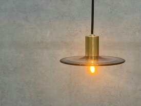 【ふるさと納税】CTSH LIGHT. ペンダントライト＜三日月:ネイビーサークルE17＞ 瑞浪市 / ジオニック 照明器具 ソケット 真鍮 ガラス シェード[AZBQ114]