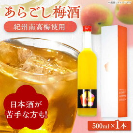 【ふるさと納税】女城主 あらごし梅酒 500ml/ 梅酒 うめ酒 あらごし梅酒 にごり梅酒 女城主 果実酒 日本酒 リキュール 地酒 銘酒 アルコール 酒類 うめ 梅 紀州南高梅 南高梅 お取り寄せ お祝い 贈答 ギフト 人気 おすすめ 岐阜県 / 恵那市 / 岩村醸造[AUAK009]
