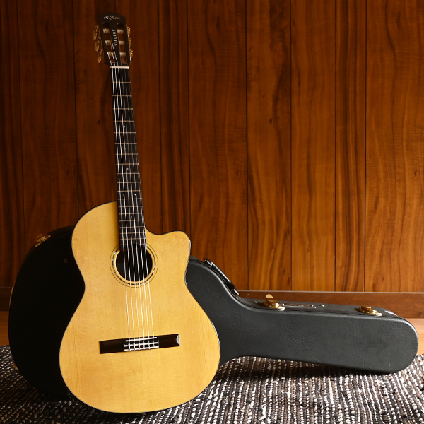 チューニングが難しいナイロン弦へのストレスを軽減 ふるさと納税 アコースティックギター VINCENT VC-11c ギター M535S01 送料無料 着後レビューで 最大50％オフ！
