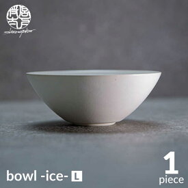 【ふるさと納税】【美濃焼】bowl -ice- L【陶芸家・宮下将太】食器 鉢 ボウル [MDL018]