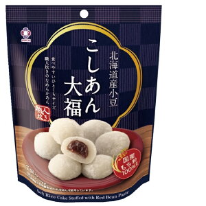 【ふるさと納税】アダチ製菓 北海道産小豆こしあん大福(7個入×8袋)