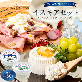 【ふるさと納税】がんばれ中日ドラゴンズ！イスキアセット【中日ドラゴンズコラボ】 岐阜県 可児市 チーズ 乳製品 リコッタ ストラッチャテッラ 高品質 ミルク フレッシュ お取り寄せ グルメ 送料無料
