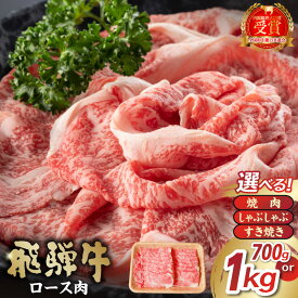 【ふるさと納税】【容量と用途が選べる】飛騨牛 ロース 岐阜県 可児市 焼肉 すき焼き しゃぶしゃぶ お肉 肉 牛ロース 濃厚 とろける 甘味 BBQ 鍋 牛肉 霜降り 本来の旨味 柔らかい お取り寄せ グルメ 冷凍 送料無料