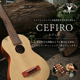 【ふるさと納税】 ヤイリギター CEFIRO -セフィロ- （ミニギター） 岐阜県 可児市 世界のヤイリ Yairi ブランド ギター 楽器 ソフトケース付き 弦楽器 音楽 日本製 ヤイリ 送料無料