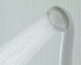 【ふるさと納税】No.081 ボリーナ　ワイド（白）　【TK-7007】 ／ シャワーヘッド バスグッズ 軽量 便利 岐阜県