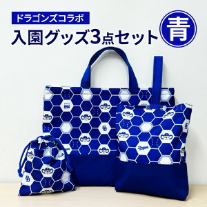 【ふるさと納税】中日ドラゴンズコラボ 入園グッズ3点セット(青) ドラゴンズ 瑞穂市