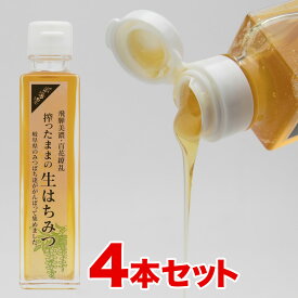 【ふるさと納税】搾ったままの生はちみつ 200g×4本 蜂蜜 生蜂蜜 [Q1753pi]