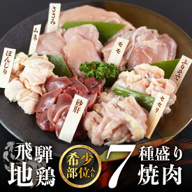【ふるさと納税】地鶏焼肉セット 希少部位入り 2kg 鶏肉 飛騨地鶏 もも ふりそで 砂肝 せせり ぼんじり ささみ ムネ 希少部位 国産鶏肉 食べ比べ 地鶏 焼肉 バーベキュー キャンプ アウトドア 冷凍 福袋 [Q2650] 20000円 2万円
