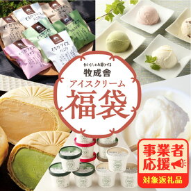 【ふるさと納税】＜選べる内容量＞アイスクリーム福袋セット 飛騨のミルクの旨味たっぷり 訳あり 訳アリ わけあり ワケアリ 不揃い アイス スイーツ アイスクリーム 福袋 大カップ入り 訳あり 大容量 お徳用 牧成舎 飛騨市 [Q123] ミルクPJ