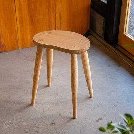 【ふるさと納税】飛騨の職人が製作 組木加工 スツール キッチンスツール 木製 じゃがいもスツール B 【色・高さ 選べる】 天然木スツール スツール イス 椅子 いす サイドテーブル 家具 おしゃれ 人気 おすすめ 新生活 一人暮らし 国産 北々工房[Q2753]